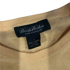 Brooks Brothers 100% Cashmere Sweater- flawed